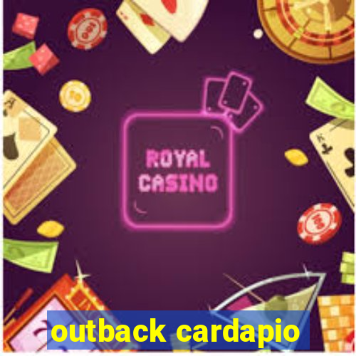 outback cardapio